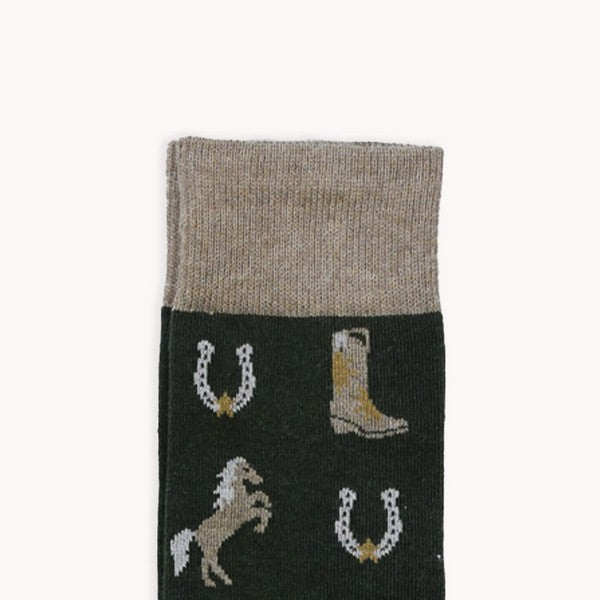 Ranch Pima Cotton Socks | Pack of 2 | Pokoloko | boogie + birdie