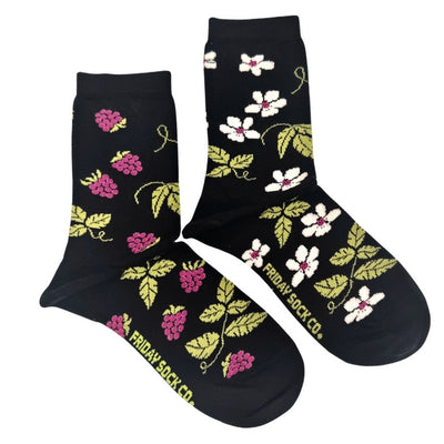 Women's Raspberry Bloom Socks | Friday Sock Co. | boogie + birdie