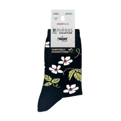 Women's Raspberry Bloom Socks | Friday Sock Co. | boogie + birdie