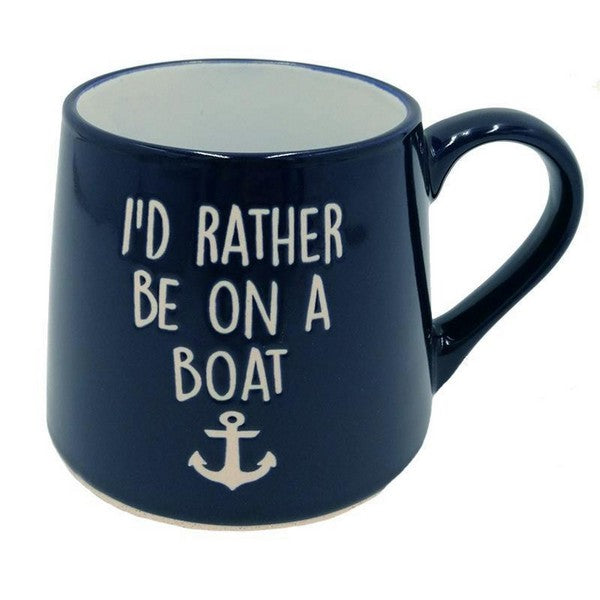 I'd Rather Be On A Boat Mug | Kitchenware | boogie + birdie
