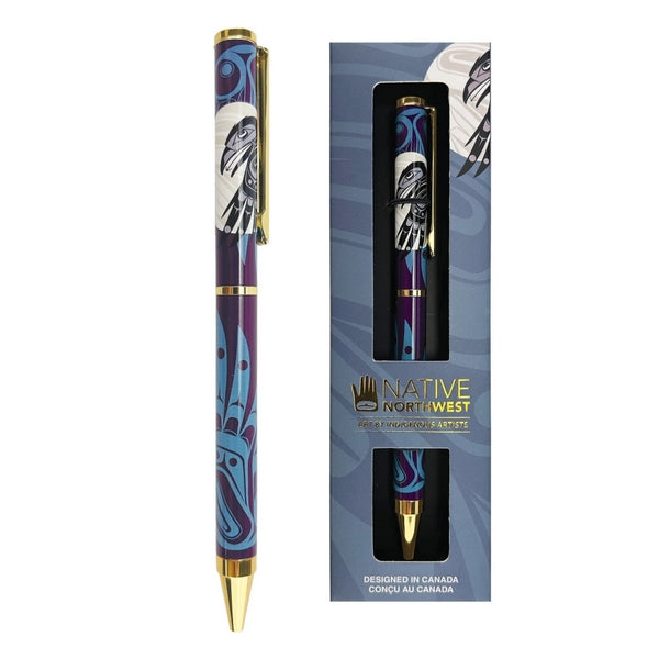 Raven Moon Ballpoint Pen | Native Northwest | boogie + birdie