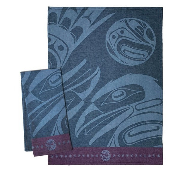 Raven Moon Tea Towel | Kitchenware | boogie + birdie