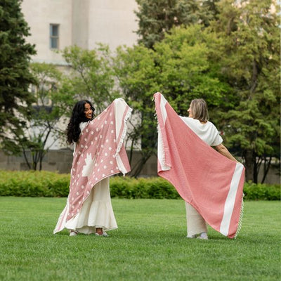 Red Diamond Turkish Towel (TTD25) | Pokoloko | boogie + birdie