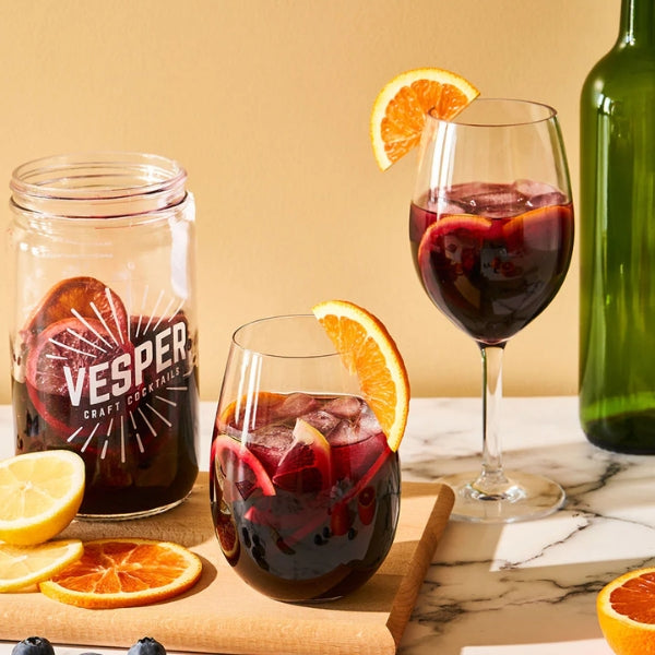 Red Velvet Sangria Cocktail Infusion Mix (JAR-4) | Vesper | boogie + birdie