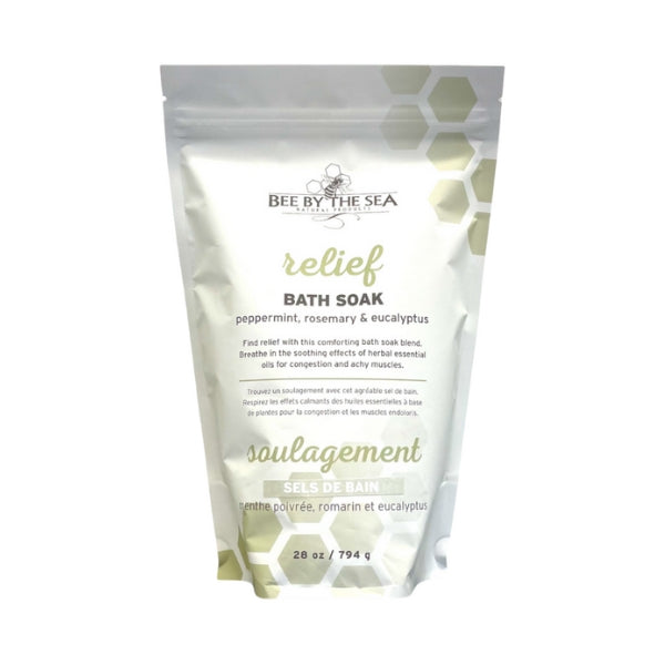 Relief Natural Bath Soak | Bee By The Sea | boogie + birdie