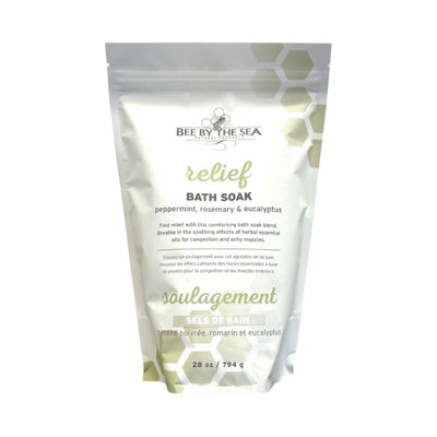 Relief Natural Bath Soak | Bee By The Sea | boogie + birdie