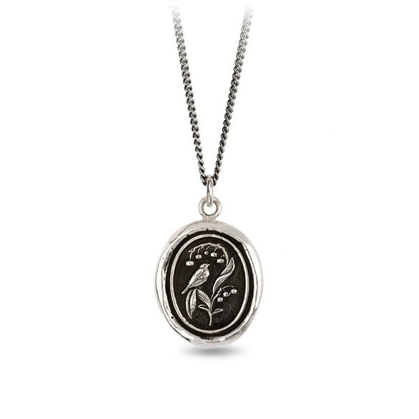 Silver Return To Happiness Pyrrha Talisman Necklace