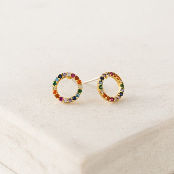 Gold Pride Riot Halo Stud Earrings | Lover’s Tempo | boogie + birdie