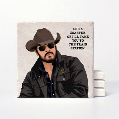 Rip Wheeler Coaster | Versatile Coasters | boogie + birdie