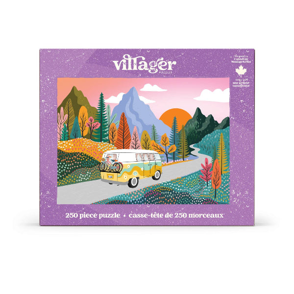 Road Trip 250 Piece Puzzle | Villager Puzzles | boogie + birdie