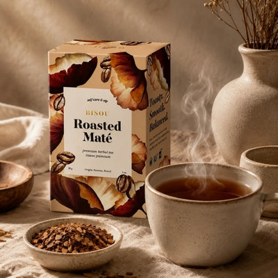Roasted Maté Black Tea Sachets | Bisou | boogie + birdie