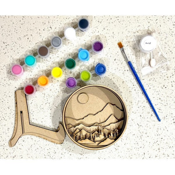 Rocky Mountain Shadow Box Kit | Our Little Makery | boogie + birdie