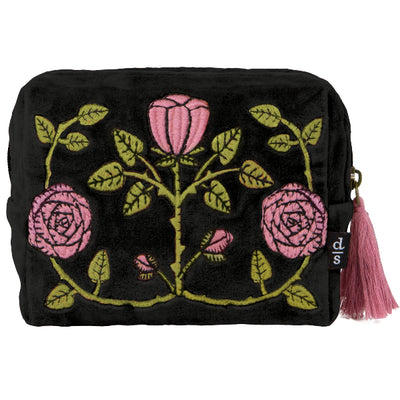 Rose Briar Embroidered Pouch | Danica Studio | boogie + birdie