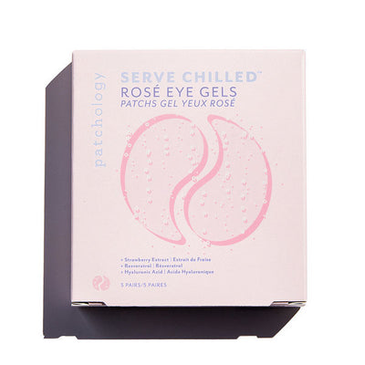 Rosé Under Eye Gel Pack | 5 Pairs | Patchology | boogie + birdie