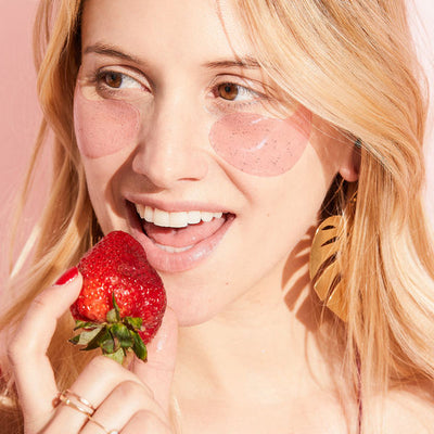 Rosé Under Eye Gels | Patchology | boogie + birdie