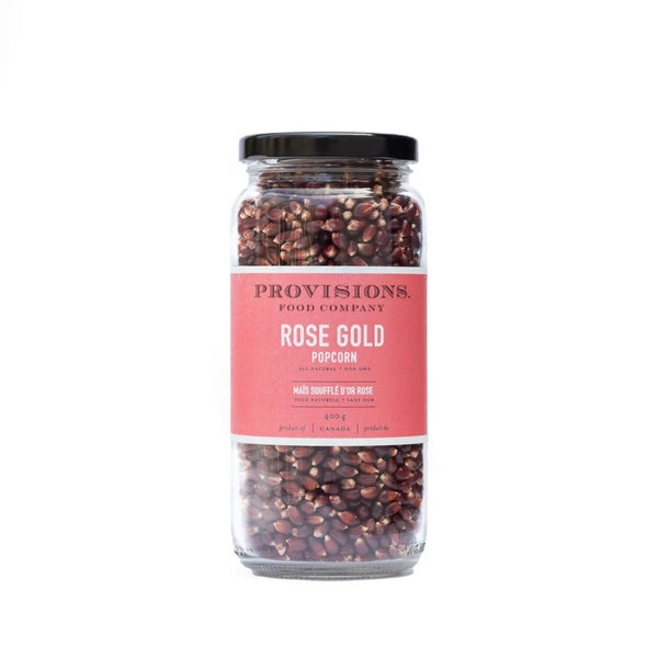 Rose Gold Popcorn Kernels | Provisions Food Company | boogie + birdie