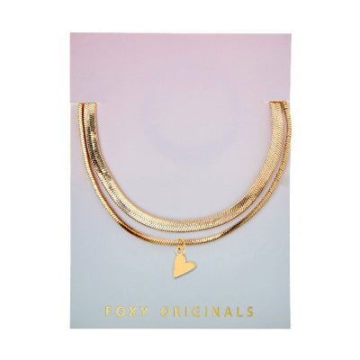Gold Heart Rosie Adjustable Bracelet | Foxy Originals | boogie + birdie