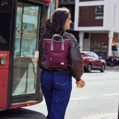 Royal Burgundy Bantry Backpack | Ori London | boogie + birdie