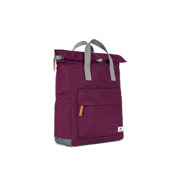 Royal Burgundy Canfield Roll Top Backpack  | Ori London | boogie + birdie