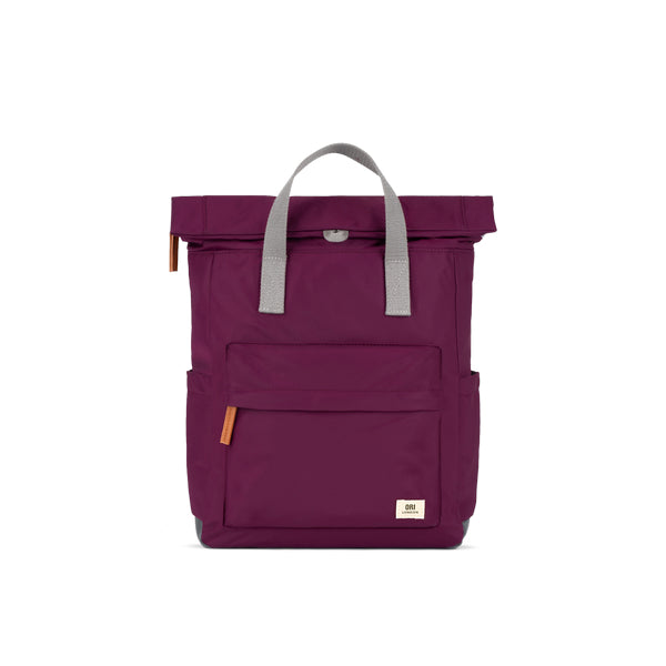 Royal Burgundy Canfield Roll Top Backpack  | Ori London | boogie + birdie