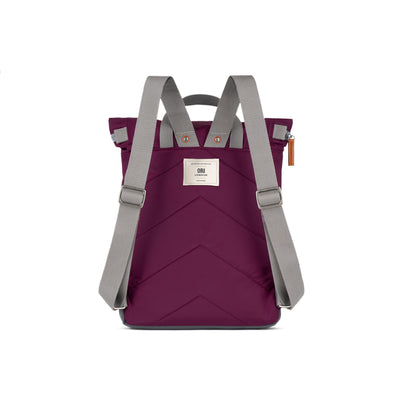 Royal Burgundy Canfield Roll Top Backpack  | Ori London | boogie + birdie