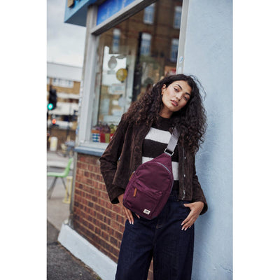 Royal Burgundy Willesden Sling Bag | Ori London | boogie + birdie