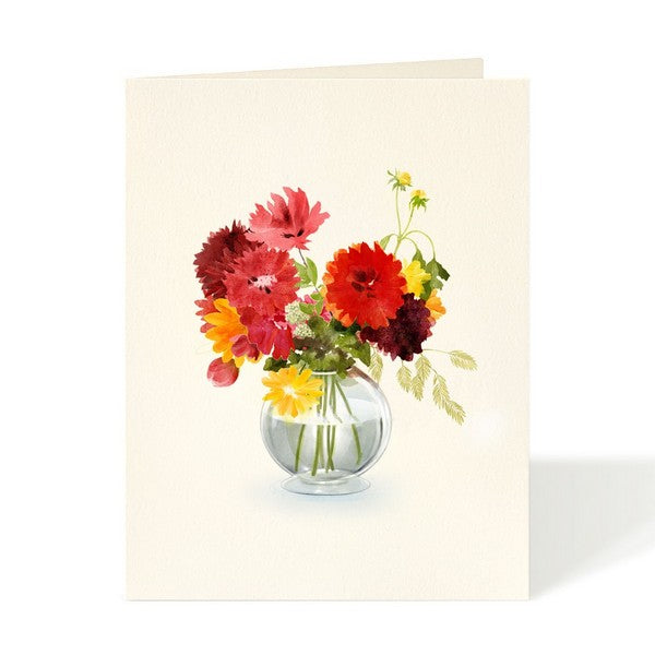 Rustic Bouquet Card