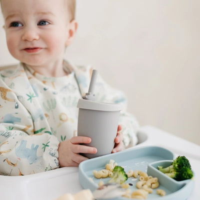 Safari Long Sleeve Bib (LSBIBSAF) | Loulou Lollipop | boogie + birdie