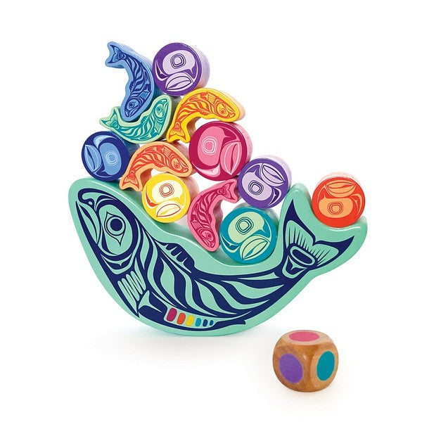 Salmon and Eggs Balancing Game | Native Northwest | boogie + birdie | Paul WIndsor