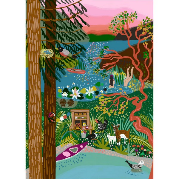 Salt Spring Island 1000 Piece Puzzle | Villager Puzzles | boogie + birdie

