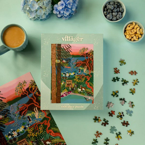 Salt Spring Island 1000 Piece Puzzle | Villager Puzzles | boogie + birdie
