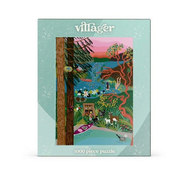 Salt Spring Island 1000 Piece Puzzle | Villager Puzzles | boogie + birdie
