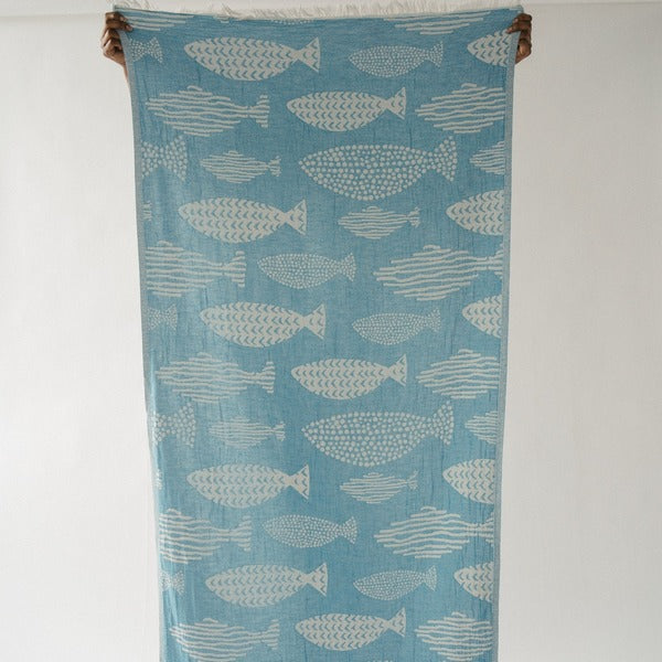 Saltwater Fish Turkish Towel | Pokoloko | boogie + birdie