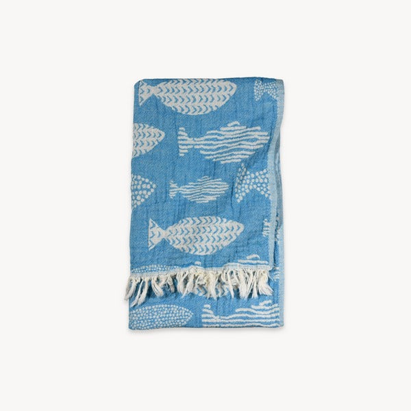 Saltwater Fish Turkish Towel | Pokoloko | boogie + birdie