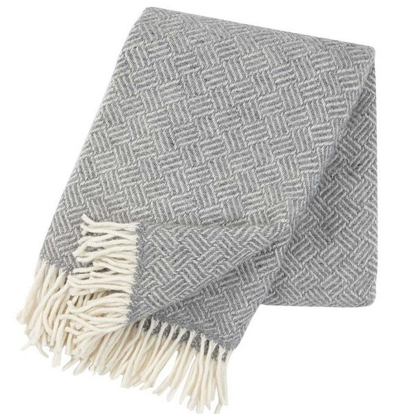 Samba Grey Klippan Throw | Textiles | boogie + birdie