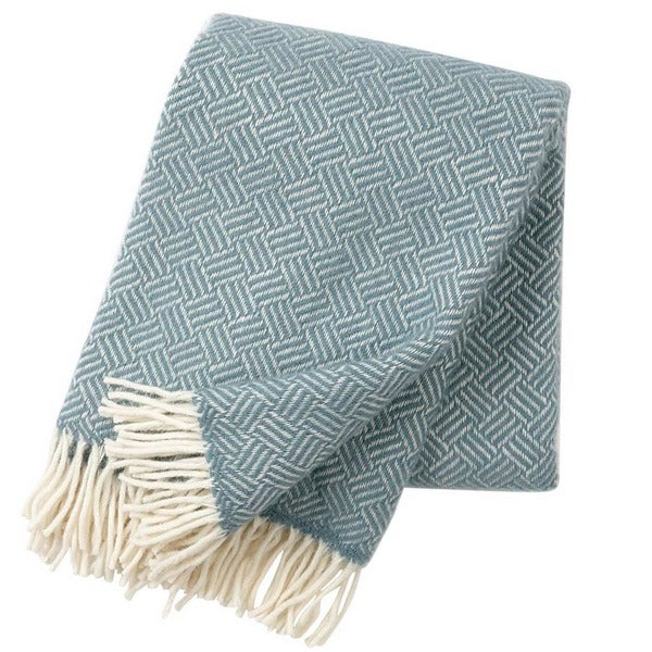 Samba Lead Grey Klippan Throw | Textiles | boogie + birdie