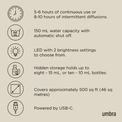 Sand Casita Diffuser | UMBRA | boogie + birdie