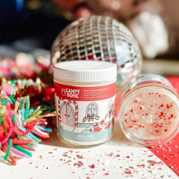 Santa's Workshop Candle | Campy Candles | boogie + birdie