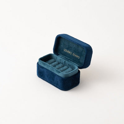 Sapphire Travel Jewellery Box | Lover's Tempo | boogie + birdie
