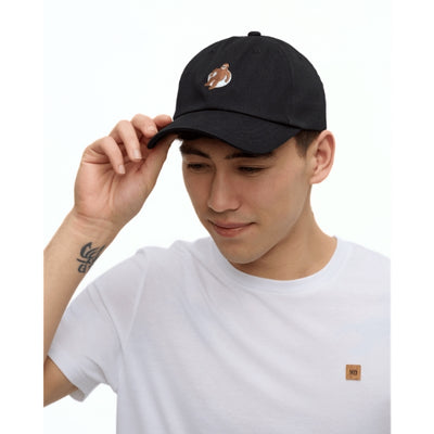 Sasquatch Floatie Black Peak Hat (TAU6255-6155) | tentree | boogie + birdie