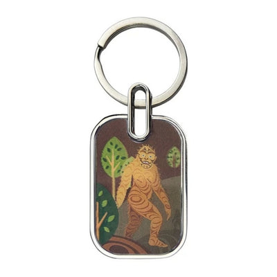 Sasquatch Lenticular Keychain - Coast Salish | Native Northwest | boogie + birdie