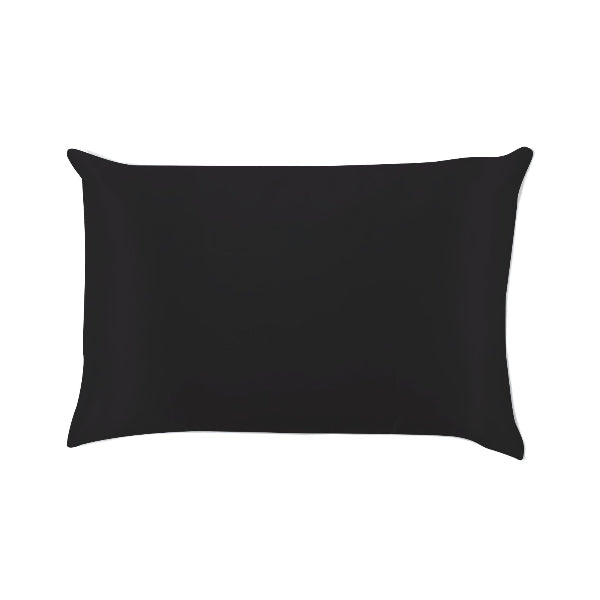Charcoal Satin Pillowcase | Textiles | boogie + birdie