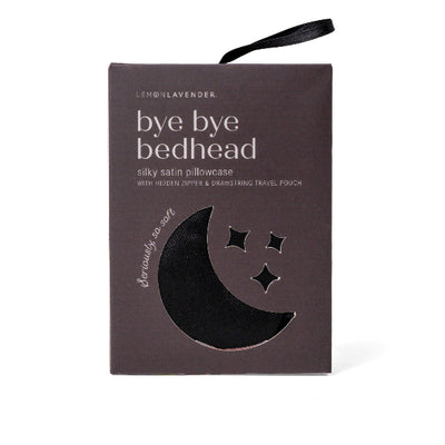 Charcoal Satin Pillowcase | Textiles | boogie + birdie