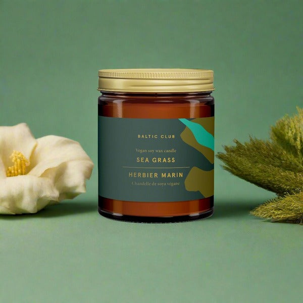 Sea Grass Soy Candle | Baltic Club | boogie + birdie