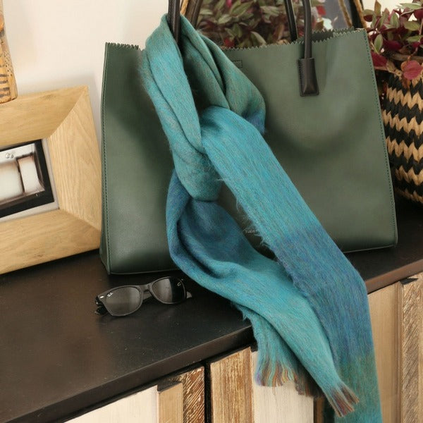Sea Green Seamless Scarf | Pokoloko | boogie + birdie

