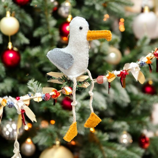 Seagull Ornament Sewing Craft Kit | Genius Premium Craft Boxes | boogie + birdie