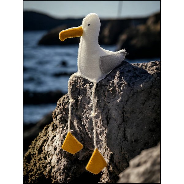Seagull Ornament Sewing Craft Kit | Genius Premium Craft Boxes | boogie + birdie