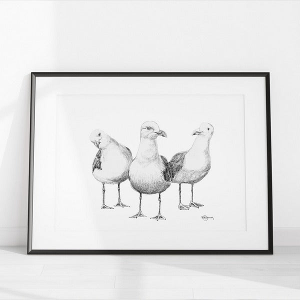 Seagulls Print 8x10 | Le Nid Atelier | boogie + birdie

