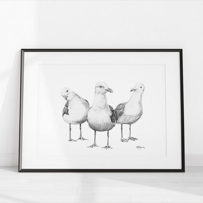 Seagulls Print 8x10 | Le Nid Atelier | boogie + birdie