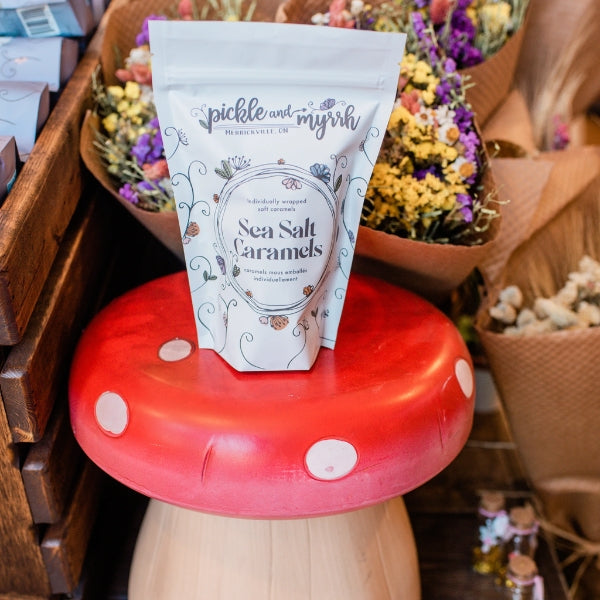 Sea Salt Caramels 6oz | Pickle & Myrrh | boogie + birdie